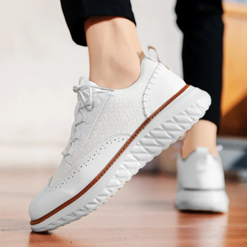 Genähte Lederschuhe - Efialtes