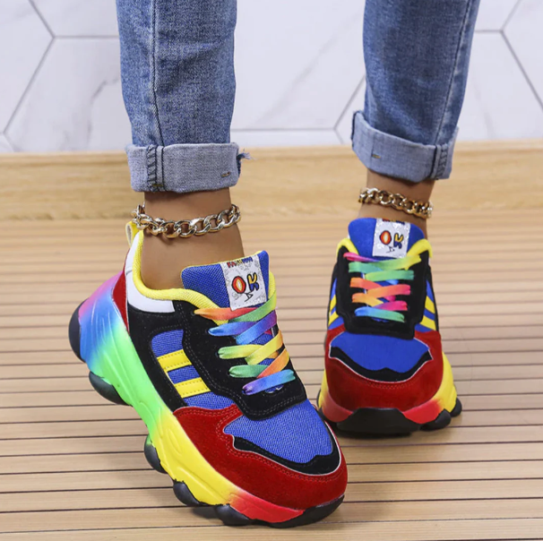 ARIZEL - Bunte, modische orthopädische Turnschuhe