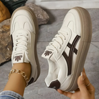 Maya Gestrickte Schnür-Sneaker Damen – Flexibel und Komfortabel