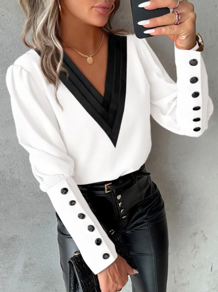Mila Bluse Damen – Lässig und Modern
