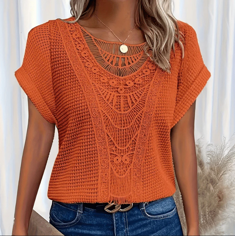 Amelia Bluse Damen – Luxuriös und Luftig