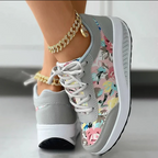 Luisa – Sommerliche Canvasschuhe mit floralem Muster für Damen