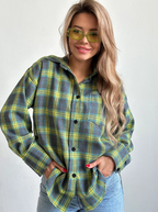 Sophie Flanellhemd Damen – Kariert und Stilvoll
