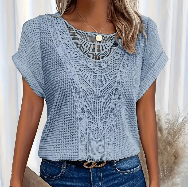 Amelia Bluse Damen – Luxuriös und Luftig