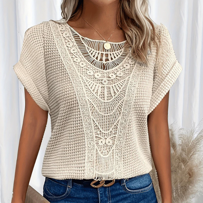 Amelia Bluse Damen – Luxuriös und Luftig