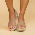 Sommerliche Elegante Espadrille Sandalen für Damen