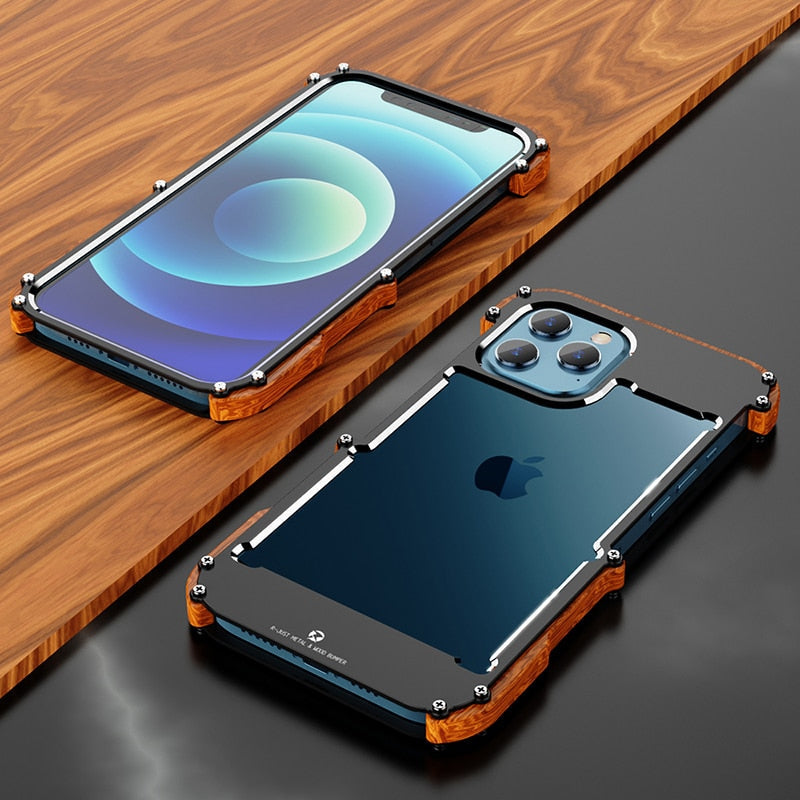iPhone Case mit Holzveredelung