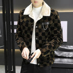 Karierte Cordjacke - William