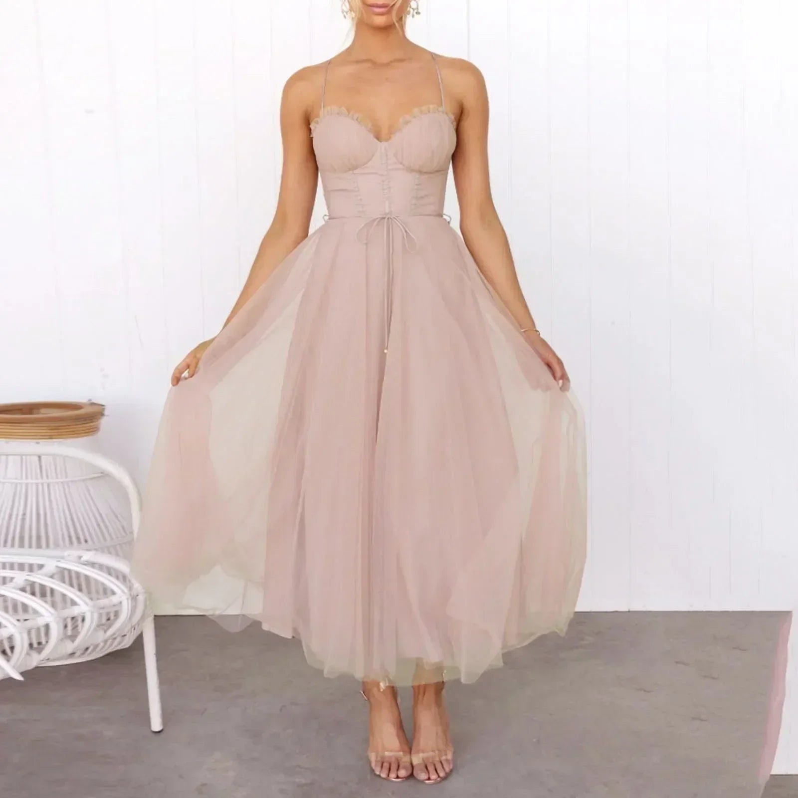 Madeline - Abendkleid aus Mesh