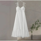 Jessika - Weißes lässiges Kleid