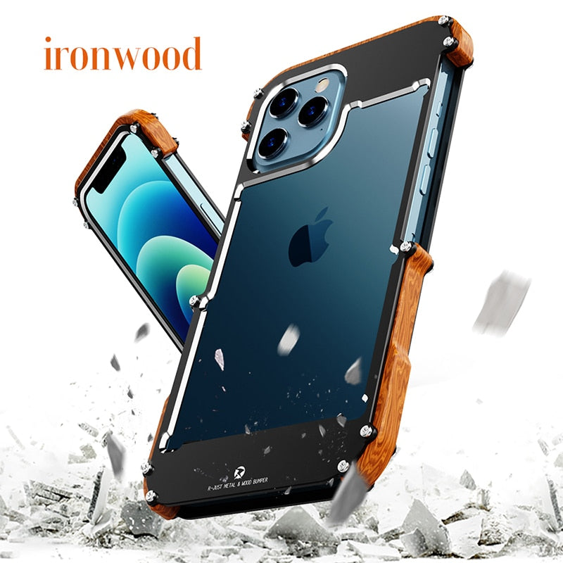 iPhone Case mit Holzveredelung