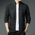 Gesteppte Strickjacke - Matias