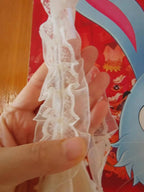 Fumina - Blumenkuchenkleid, modischer Kragen, Bodenabtastung