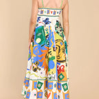 Griechenland Buntes und cooles Kleid