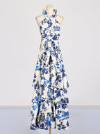 Fine - Maxikleid mit besonderem Muster