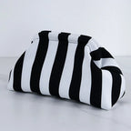 Women's gewebte Tasche Frühling Sommer Stil mit gestreiften Design