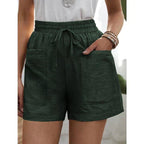 IZZIE - Shorts mit Kordelzug