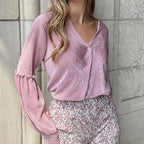 Fara - Elegante Satinbluse