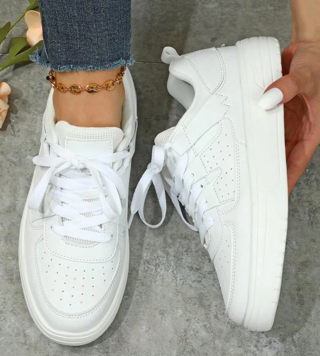 Sophie – Modische Soft Sneaks Sneaker für Damen mit Leopardenmuster und aufregenden Prints