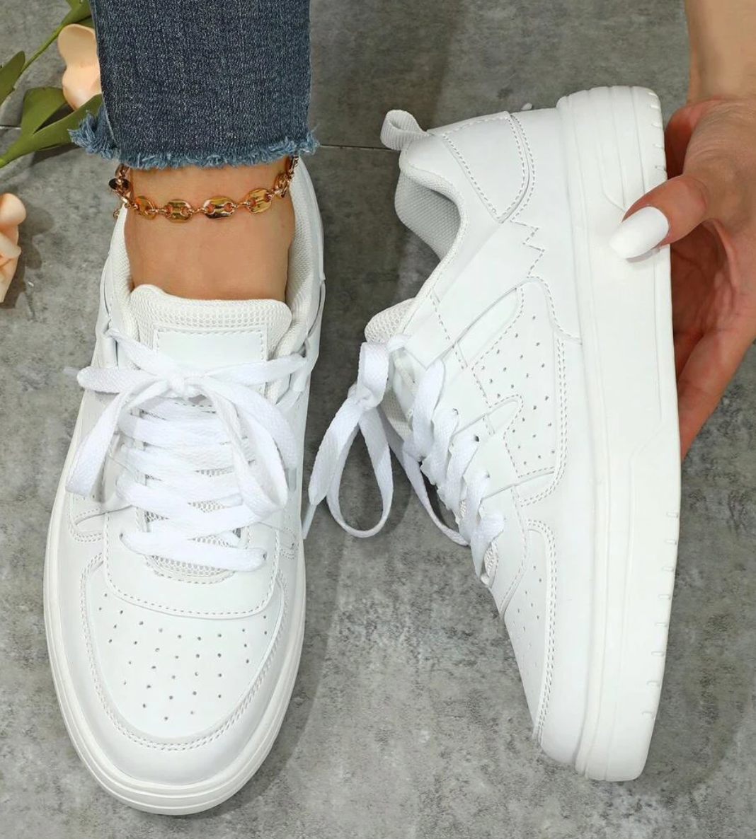 Sophie – Modische Soft Sneaks Sneaker für Damen mit Leopardenmuster und aufregenden Prints