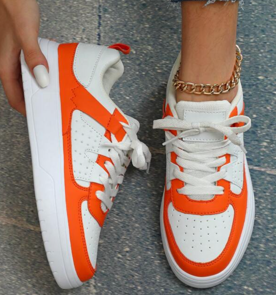 Sophie – Modische Soft Sneaks Sneaker für Damen mit Leopardenmuster und aufregenden Prints