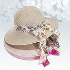Sommermode Hut mit schicker Krawatte