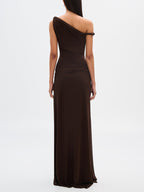 Elena - Langes Mesh-Kleid