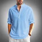 Remy - Klassisches Leinen-Henley