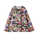 Brianna - Vintage bedruckter Patchwork-Mantel