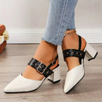 Maya - Elegante sandalen mit kubanischen absätzen