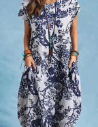 TYRI - Midikleid im Vintage-Stil
