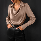 Milana - Elegante Seidenbluse für Damen