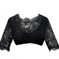 Damen Dirndlbluse mit Blumenmuster - Anneliese