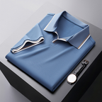 Ceran - Ungeknüpftes Poloshirt aus Seide
