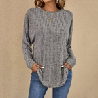 MIA - Damen Basic Rundhals Shirt