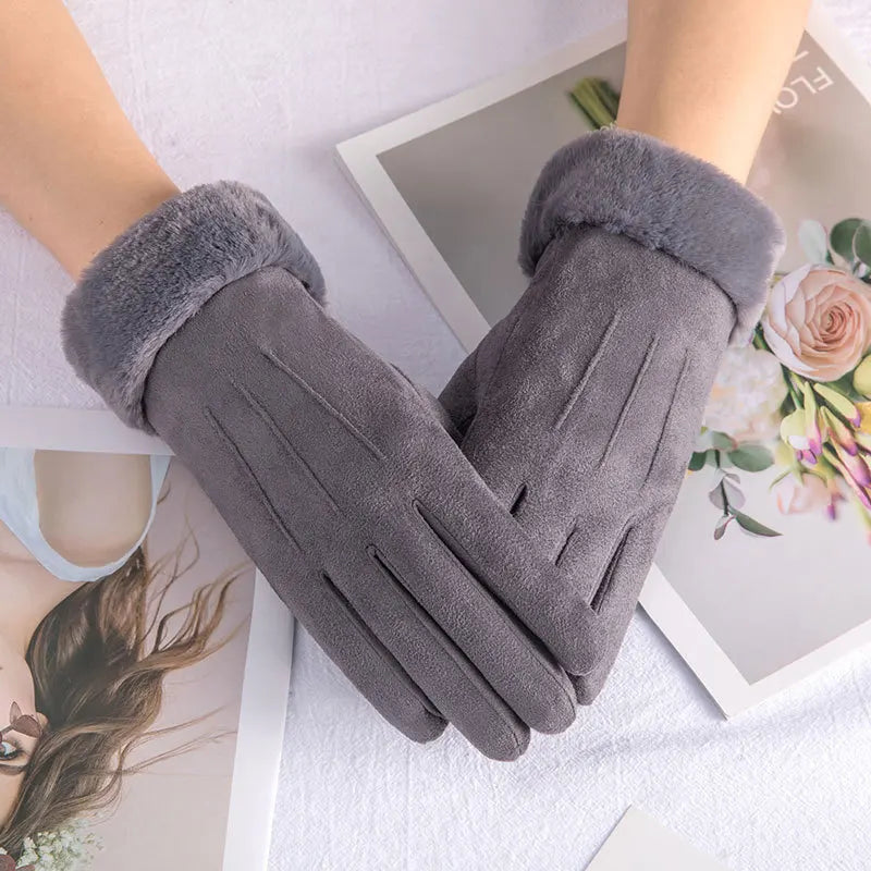 Damen Winterhandschuhe Warm