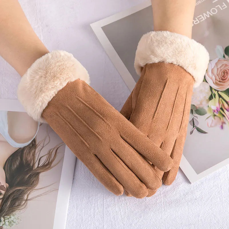 Damen Winterhandschuhe Warm