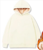 Sherpa Fleece Pullover mit Kapuze