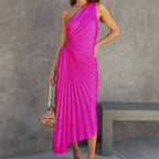 Talia - Kleid mit unregelmäßigen Falten