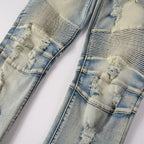Skinny Biker-Jeans für Männer - Yrvar