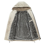 Leichte Herren-Thermojacke mit Kapuze und Innenfutter - Orven