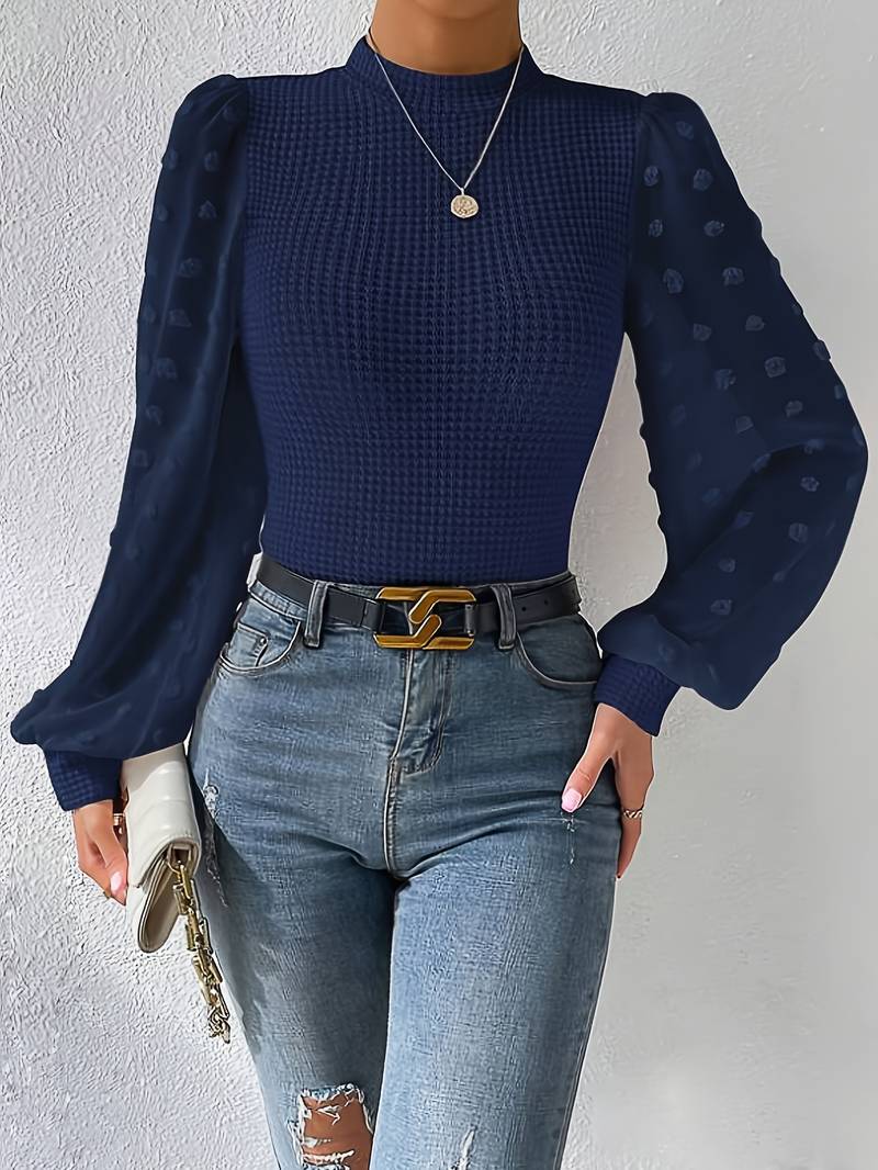 Mila Häkelbluse Damen – Elegant und Raffiniert