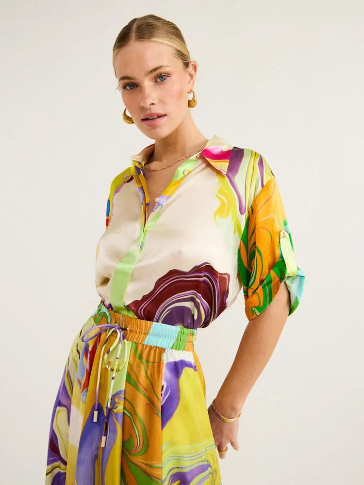Idalia Elegantes und farbenfrohes Set