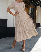 Zyonn - Kleid mit Puffärmeln