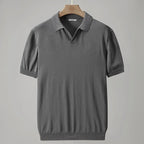 Anthon - Gestricktes Poloshirt