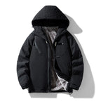 Leichte Herren-Thermojacke mit Kapuze und Innenfutter - Orven