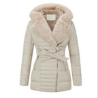 Gesteppte Wickeljacke für Damen - Eliande