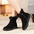 Damenstiefel mit Thermoeffekt mit flachem Fuß - Alres