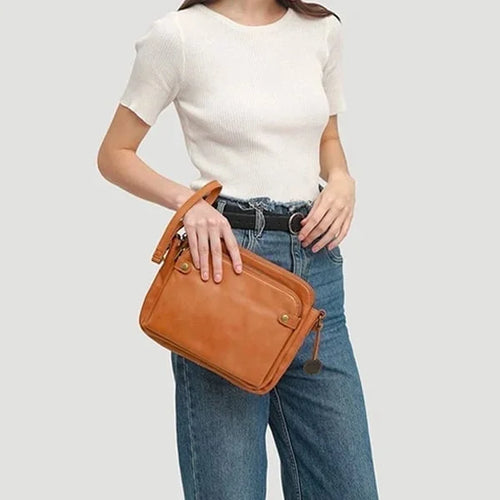 Agent Bag - Crossbody-Umhängetaschen aus Leder