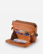 Agent Bag - Crossbody-Umhängetaschen aus Leder